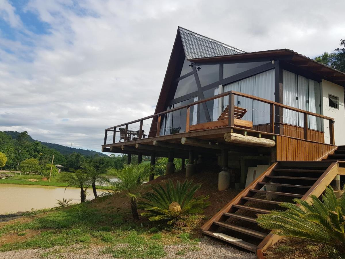 Cabana Bouganville Em Ituporanga Santa Catarina Villa Cobras Sul ภายนอก รูปภาพ